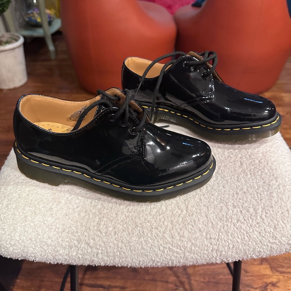 DrMartens 1461 WOMEN'S PATENT LEATHER OXFORD SHOES